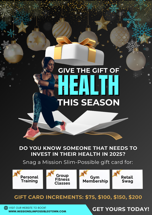 Mission Slim-Possible Gym Gift Card
