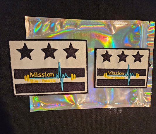 Mission Slim-Possible Iron on Patches