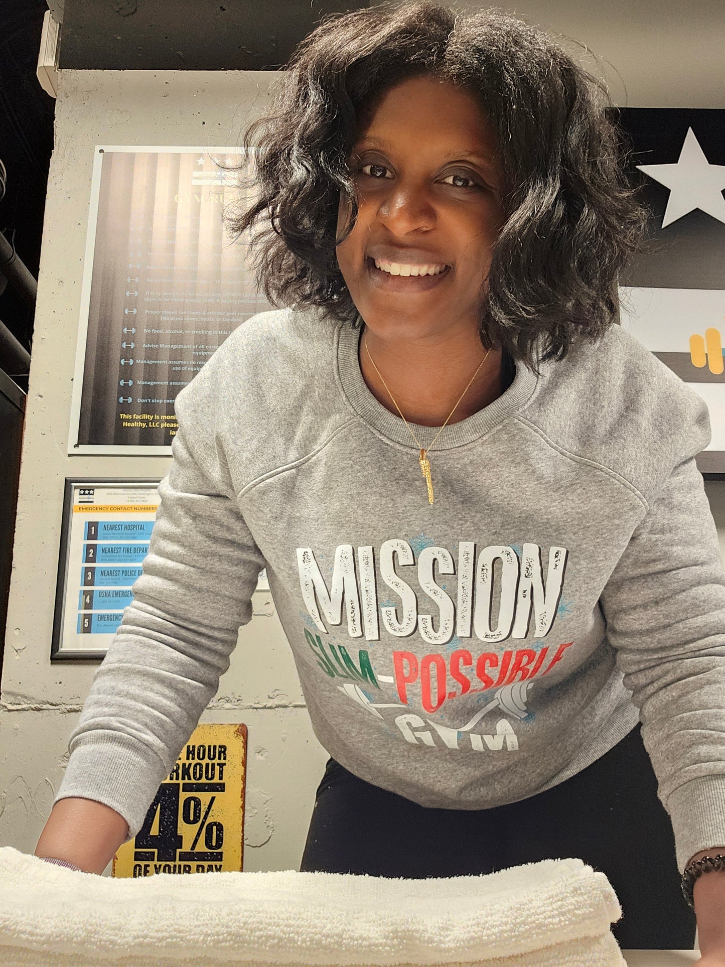 Woman's crew sweatshirt